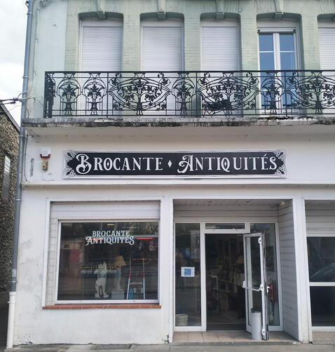 Enseigne- Brocante Enseigne- Brocante